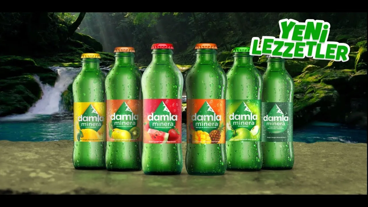 Damla Meyveli Maden Suyu (200ml)